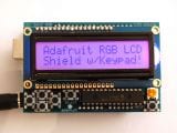 Adafruit RGB 16x2 LCD Shield Kit (POSITIVE Display; RGB text on black)