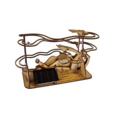 The Solarbotics GraviTrack Solar Marble Machine Kit