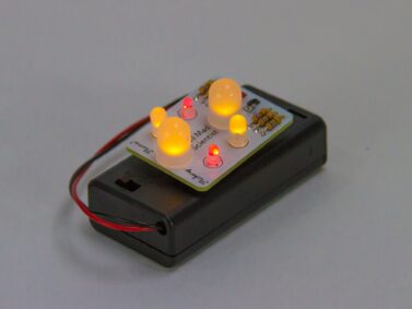 Evil Mad Scientist Flickery Flame Soldering Kit - Red/Yellow