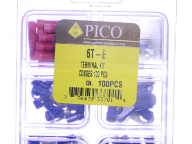 Crimp - Insulated Terminal Kit, Various, 100/pk