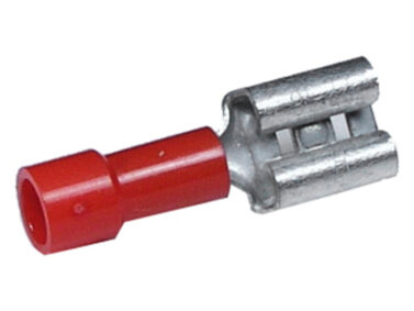 Crimp - Quick Connect Female, 22-18AWG, 0.11" Tab, 100/pk
