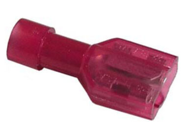 Crimp - Quick Connect Female, Insulated, 22-18AWG, 0.25" Tab, 100/pk