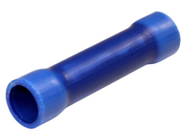 Crimp - Insulated Butt, 16-14AWG, Blue, 100/pk