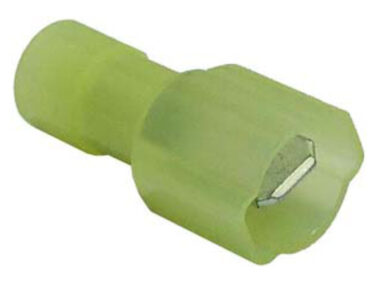 Crimp - Quick Connect Male, Insulated, 12-10AWG, 0.25" Tab, 100/pk