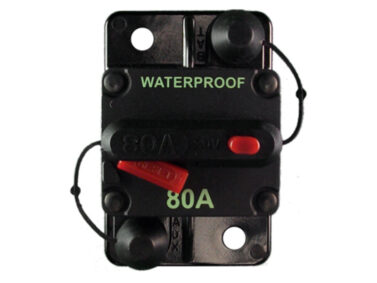 Fuse - 80A Type III Manual Reset Circuit Breaker