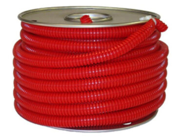 Split Loom - 1/4" Red, 10ft