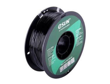 eSun 1.75mm TPU-95A Black Filament - 1kg Spool
