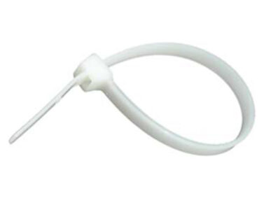Cable Tie - 15" Length, Heavy Duty (120lb) Natural, 25/pk