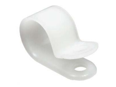 Cable Clamp, Heavy Duty - 1/4" Nylon, 25/pk