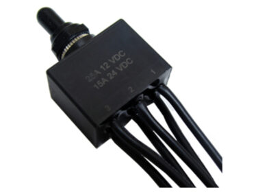 Switch, Toggle - DPDT Sealed, IP67, 15A/24VDC