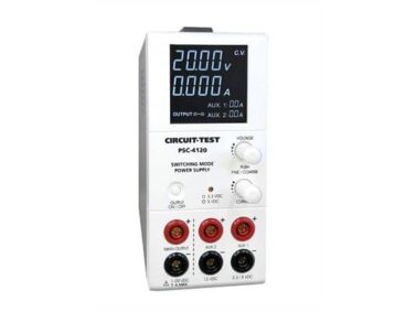 Bench Supply - Multi Output - 1-60VDC/0.25-1.6A & fixed 3.3/5/12VDC - USB Control
