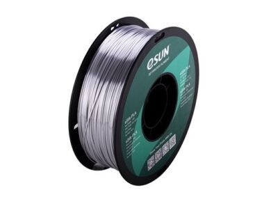 eSilk 1.75mm PLA Silver Filament - 1kg Spool
