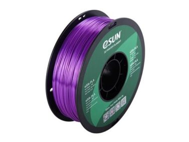 eSilk 1.75mm PLA Purple Filament - 1kg Spool