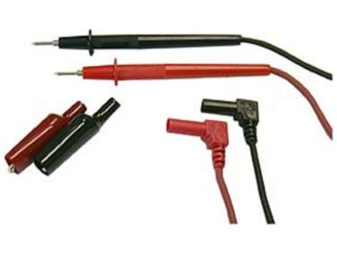 Banana Plug to Threaded Test Probe with Clips - Set of TL-108 & TL-210