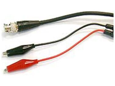 BNC Plug to Alligator Clips