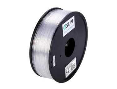eSun 1.75mm PLA Transparent Filament - 1kg Spool