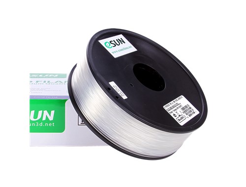 eSun 1.75mm PLA Transparent Filament - 1kg Spool - Solarbotics Ltd.