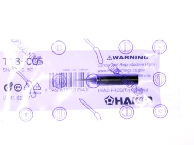 Hakko T18-C05/P Bevel Soldering Iron Tip, 0.5mm 45°