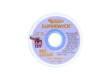 No Clean fine Braid Super Wick - 1.5mm