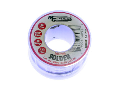 Rosin Core Solder 60/40 - 1.3mm, 227g Roll