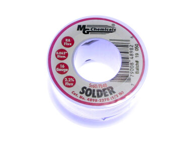 Rosin Core Solder 60/40 - 1.6mm, 227g Roll