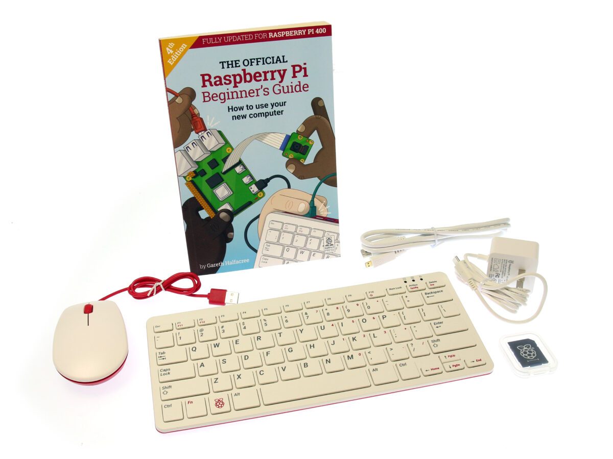 Raspberry Pi 400 Desktop Personal Computer Kit - Solarbotics Ltd.