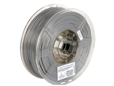 eSun 1.75mm PETG Solid Silver Filament - 1kg Spool
