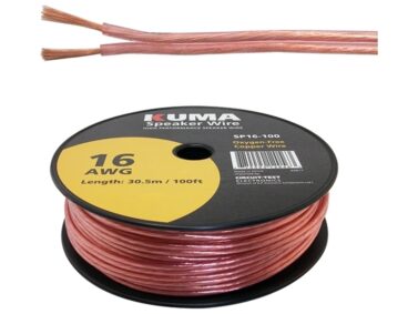 Speaker Wire 2 Conductor - 16AWG 30M (100')