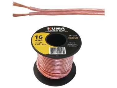 Speaker Wire 2 Conductor - 16AWG 7.6M (25') Spool