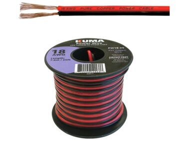 Power Wire - 18AWG, 7.6M (25') Spool