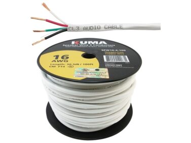 Speaker Wire - 4C 16AWG 30M (100')