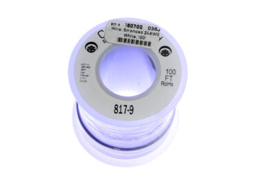 Wire, Stranded 24AWG - White, 30M (100')