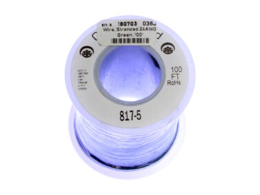 Wire, Stranded 24AWG - Green, 30M (100')