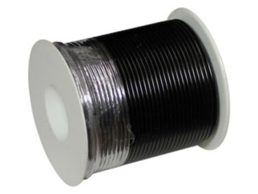 Wire, Stranded 20AWG - Black, 30M (100')