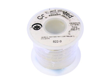 Wire, Stranded 18AWG - White, 30M (100')
