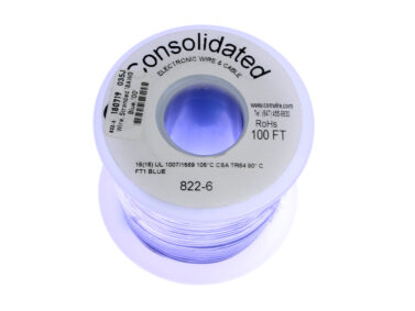 Wire, Stranded 18AWG - Blue, 30M (100')