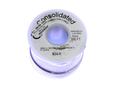 Wire, Stranded 16AWG - White, 30M (100')