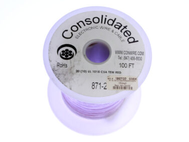 Wire, Stranded 20AWG 600V, 105°C - Red, 30M (100') (10x30)
