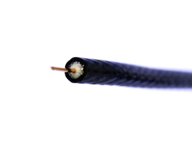 Coaxial RG6 Cable, 100% Foil covered, 40% Braid, 18AWG (sold per meter)