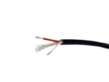 Cable, Shielded, 2C 24AWG - Blk,  UL2547, /M