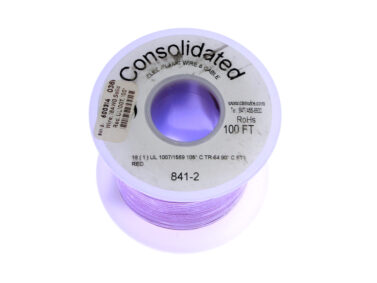 Wire, 18AWG Solid - Red, 30M (100')