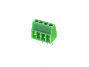 4 Position Terminal Block 0.1" (0.254mm) Spacing