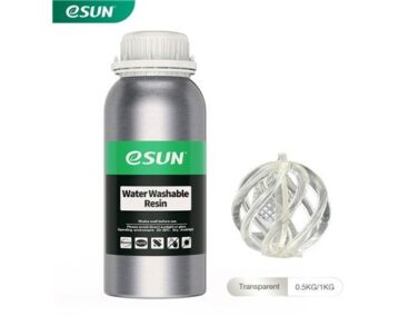 Water Washable Resin, Clear, 1kg Bottle