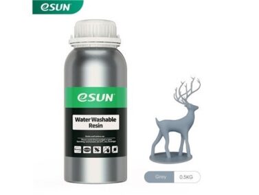 Water Washable Resin, Grey, 1kg Bottle