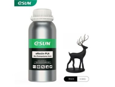 eResin-PLA, Black, 1kg Bottle