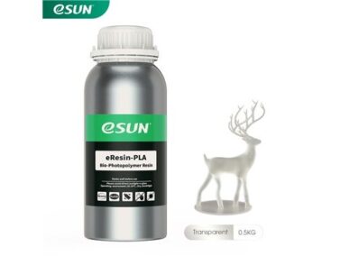 eResin-PLA, Clear, 1kg Bottle