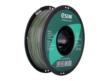 eSun 1.75mm PLA+ Olive Green Filament - 1kg Spool