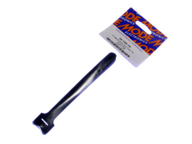 Hook & Loop Cable Tie, 150mm -  Black, 10/pk