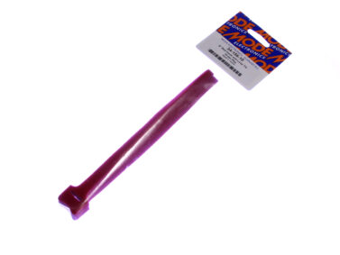 Hook & Loop Cable Tie, 200mm - Red, 10/pk