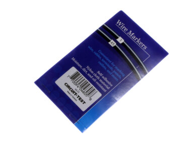 Wire Marker Book: #1-15, 16-90, 0, A to Z, +, -, /